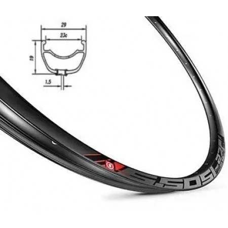 Обод MACH1 5.50SL 29" 370582 32 отв. FV (чёрный)