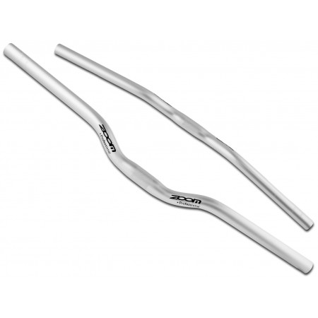 Руль ZOOM МТВ-AL-152 620мм 6° (серебристый матовый)