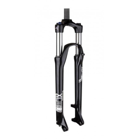 Вилка SR Suntour 26" XCM HLO 14474 A-H ход 100 мм, QR, Disc (чёрный)