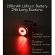 Фонарь задний GACIRON W10 5 LM Micro USB 07-300160