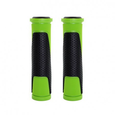 Грипсы HL-G305 L-125 (чёрный/зелёный)