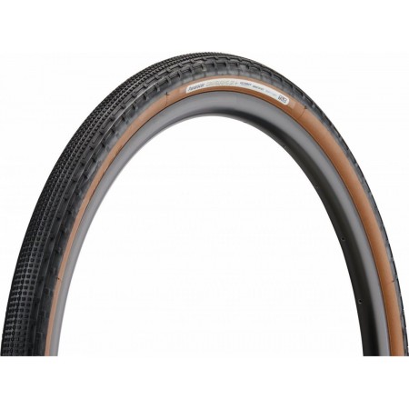 Покрышка Panaracer GravelKing SK Plus TLC 43-622 (чёрно-коричневая)