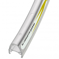 Обод велосипедный YKL-D1 26"*36H*14G, A/V, 520G/PC, серебристый