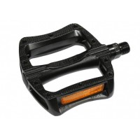Педали велосипедные алюминиевые WELLGO B-121 (чёрный)