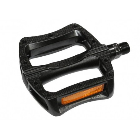 Педали велосипедные алюминиевые WELLGO B-121 (чёрный)