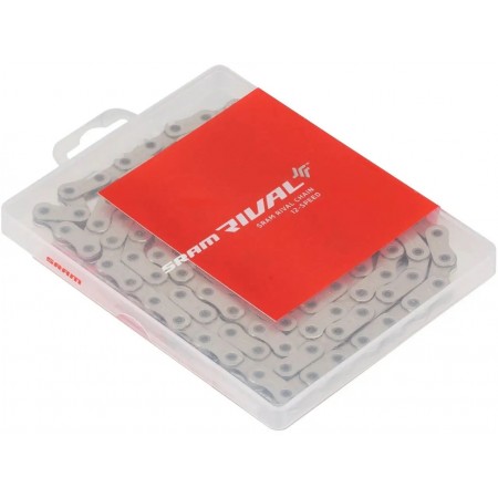 Цепь для велосипеда SRAM Rival, 12 скоростей, 120 звеньев Flat-Top, с замком PowerLock