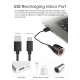 Фонарь задний GACIRON W10 5 LM Micro USB 07-300160