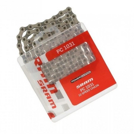 Цепь для велосипеда SRAM PC-1031 10 скоростей 114 звеньев PowerLock (без упаковки)
