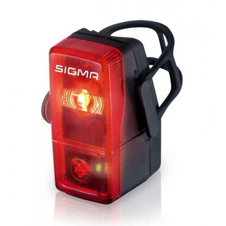 Задний фонарь Sigma CUBIC Flash 4-015915 (чёрный)