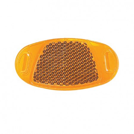 Катафот на спицу 35x70 мм (оранжевый)