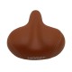 Седло комфортное с замком HORST 09-200855 255x215 мм пружины закрытого типа (коричневое)