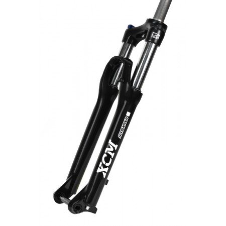 Вилка 650B Plus 27.5" SR Suntour SF17 XCM32 DS 15QLC32 A-H ход 120 мм, Disc (чёрный)