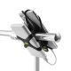 Держатель для смартфона 4.7"-7.2" на руль BONE BIKE TIE 4 + POWER STRAP 07-200630 (чёрный)