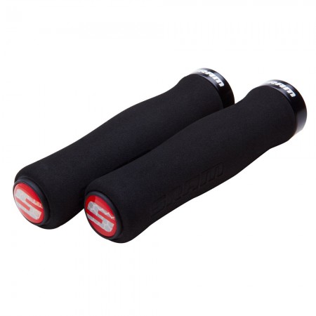 Ручки руля Sram Locking Grips Contour Foam (чёрный)