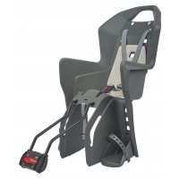 Кресло для перевозки детей на велосипеде Polisport Koolah 29 (серый/кремовый)