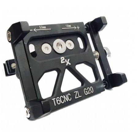 Держатель для телефона на руль 2K FK-G20 (чёрный)