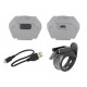 Освещение переднее Force BUG 400LM USB 45207