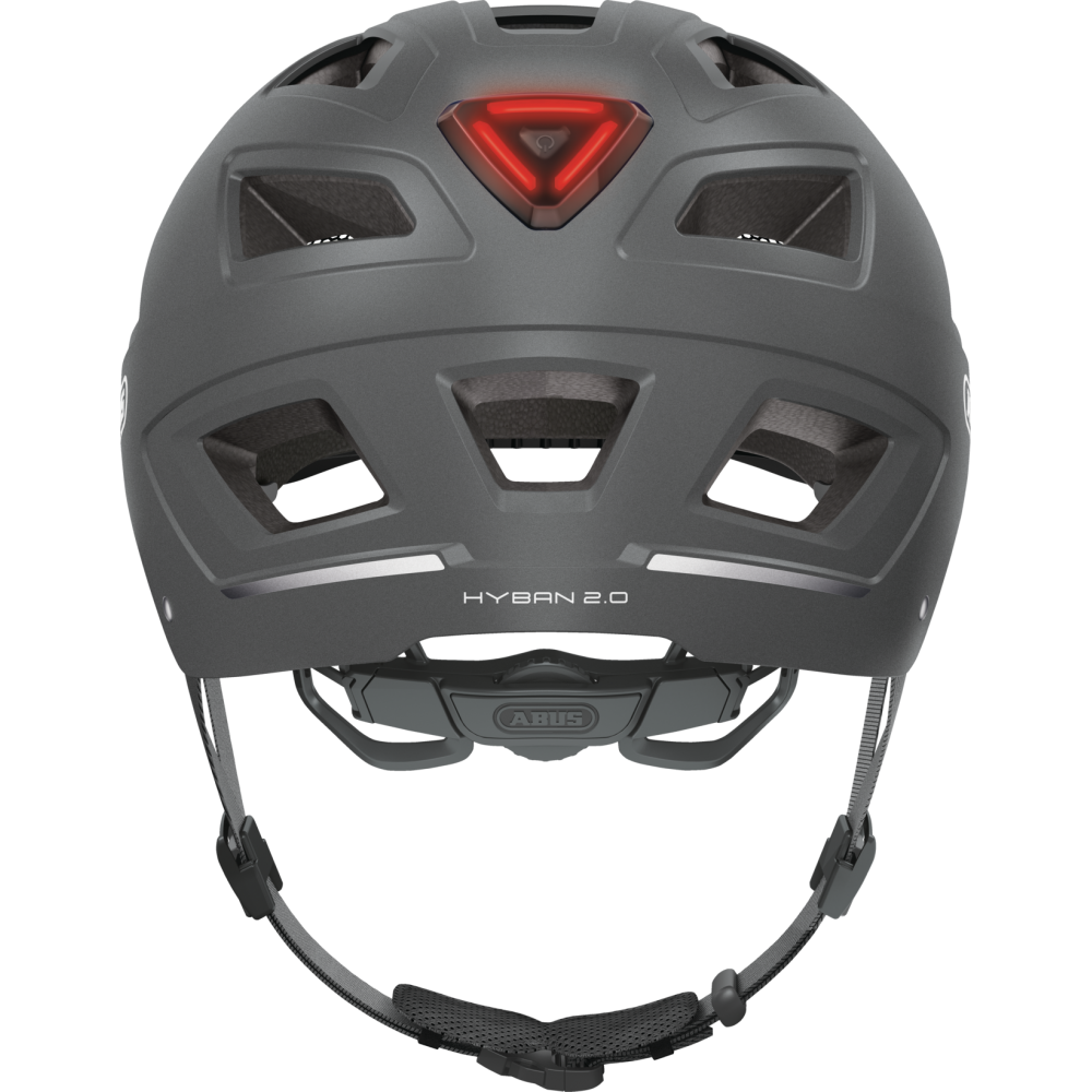 Шлем ABUS Hyban 2.0 (titan, серый)