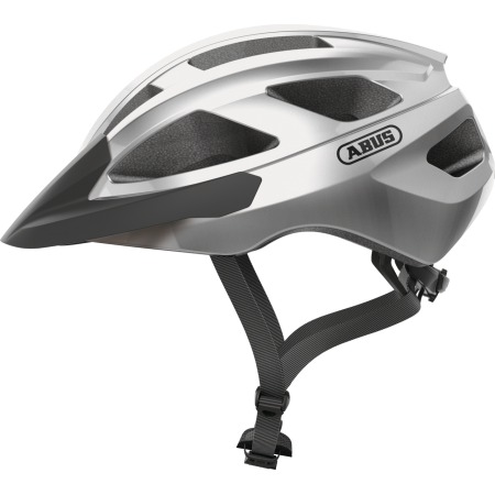 Шлем ABUS Macator (gleam silver, серебристый)