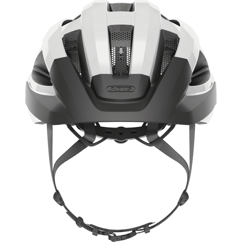 Шлем ABUS Macator (white silver, серебро-белый)