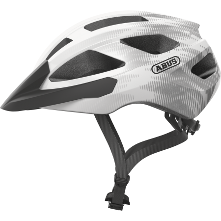 Шлем ABUS Macator (white silver, серебро-белый)