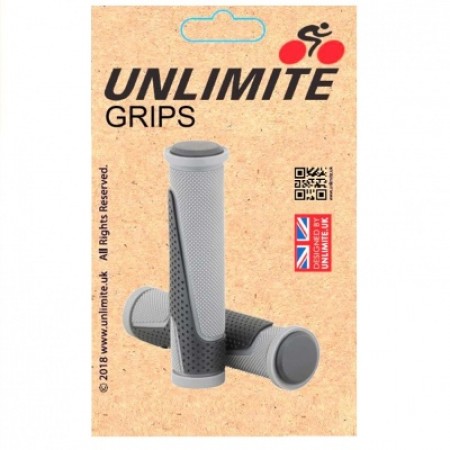 Грипсы велосипедные Unlimite HL-G305 L-130 (серый)