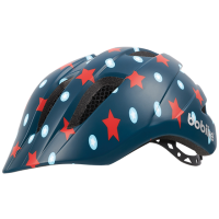 Шлем велосипедный детский Bobike Kids Plus S Navy Stars (синий)