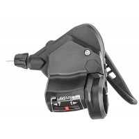 Шифтер/манетка правый Microshift TS38-7R 7-ми скор. с тросом 2050 мм