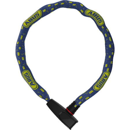 Цепной велозамок на ключ ABUS 6806K/85см 05-0090286 (blue mask, синий)