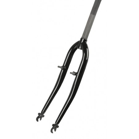 Велосипедная вилка 26" YS-9305 28,6x220 A-HEAD 1-1/8" V-Brake (чёрный)