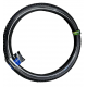 Велосипедная покрышка Schwalbe MARATHON PLUS MTB 26x2.25 (57-559), SmartGuard (чёрный, светоотражающая полоса)