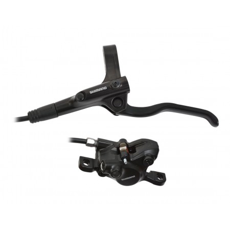 Тормоз Shimano MT200 BL(лев)/BR(пер) дисковый гидравлический 1000 мм (чёрный)