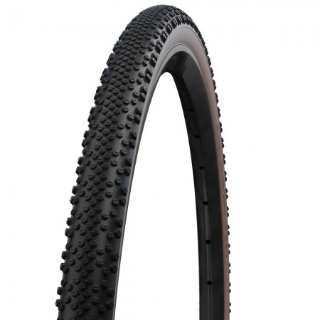 Велосипедная покрышка Schwalbe G-ONE BITE 28x1,50 (40-622), RaceGuard, TLE, складная (Bronze Sidewall)