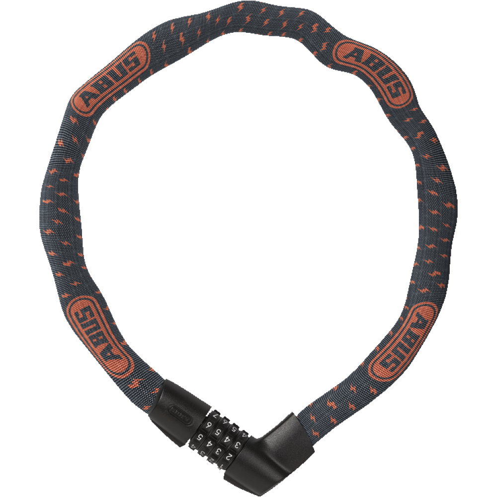 Цепной кодовый велозамок ABUS 1385/75см Tresor 05-0088012 (темно-серый)