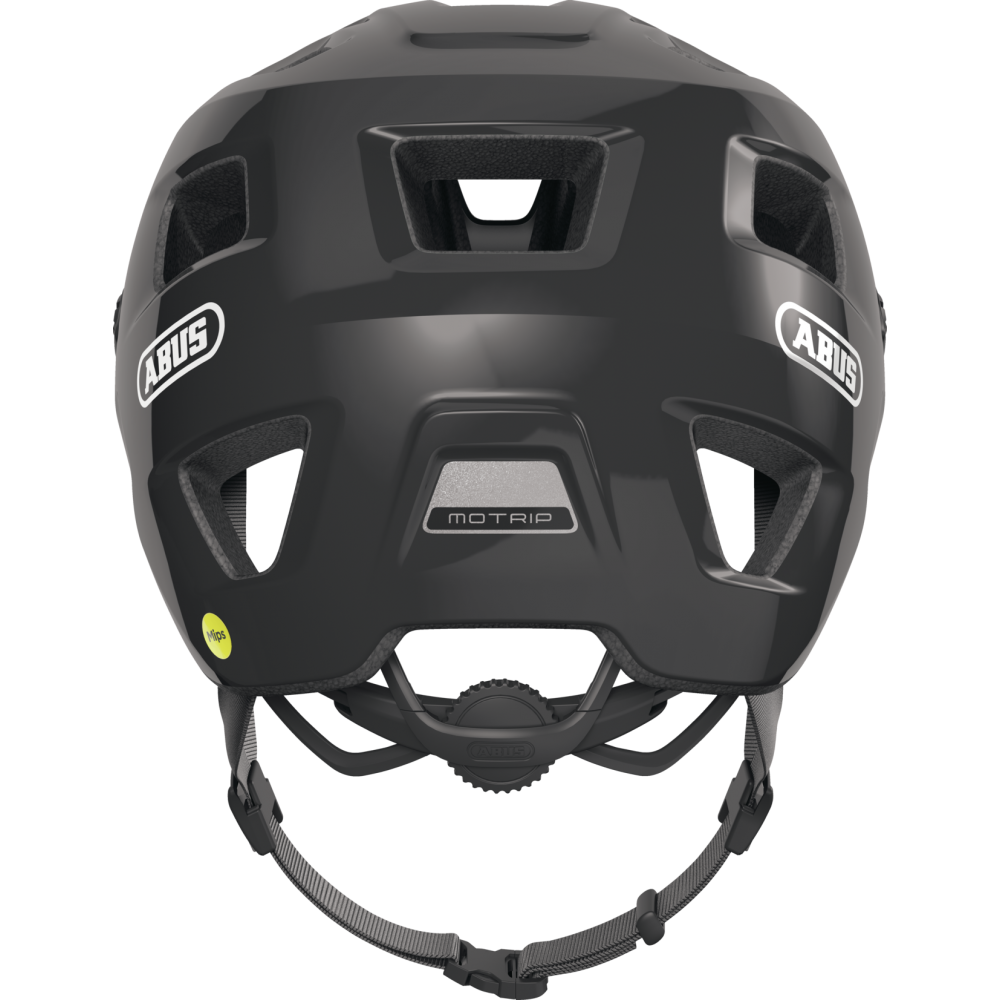 Шлем ABUS MoTrip MIPS (shiny black, чёрный)