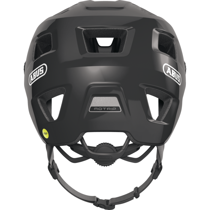 Шлем ABUS MoTrip MIPS (shiny black, чёрный)