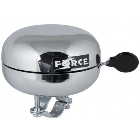 Звонок для велосипеда Force Silver Big 23040 (серебристый)