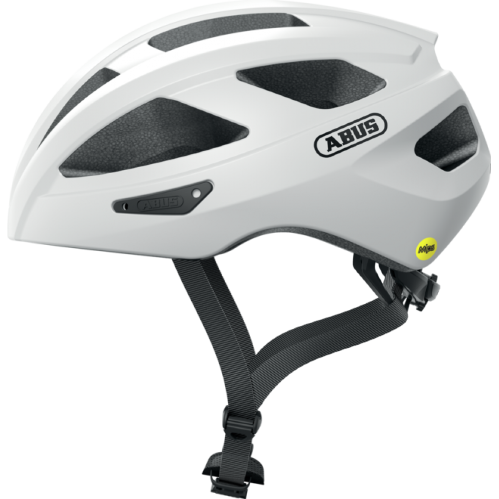 Шлем ABUS Macator MIPS (polar white, белый)