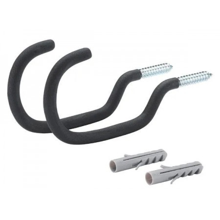 Держатель велосипеда на стену крюки (2 шт.) BIKE HAND YC-23SA 6-14023 (чёрный)