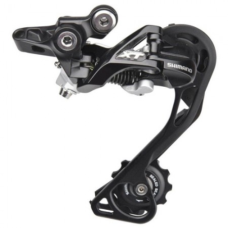 Переключатель задний Shimano XT RD-M781 SGS 10 скоростей (чёрный)