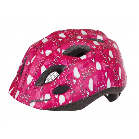 Детский шлем Polisport S JUNIOR PREMIUM LOVE (малиновый)