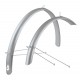Комплект брызговиков Force Aluflex ECO 28" 48 мм 89908 (серебристый)