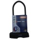 Велозамок скоба на ключ ABUS Granit 460/150HB 300x109мм+US с кронштейном 05-0011255 14 мм (чёрный)