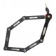 Складной велозамок на ключ ABUS Bordo uGrip 5700/80 см BK ST с кронштейном 05-0011273 (чёрный)