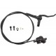 Тормоз Shimano MT200 BL(прав)/BR(задн) дисковый гидравлический 1700 мм (чёрный)
