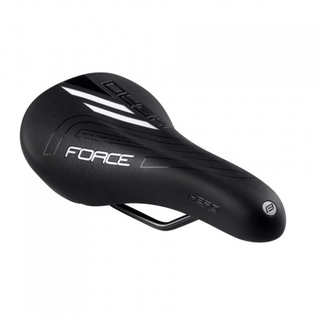 Седло Force, HERO junior, 20-24", черно-белое