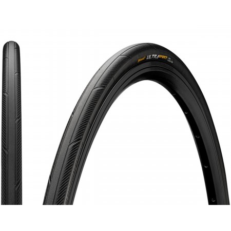 Велосипедная покрышка 700x32C (32-622) Continental Ultra Sport III, проволочная, 3/180TPI (чёрная)