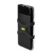 Держатель для смартфона 4.7"-7.2" на руль BONE BIKE TIE 4 + POWER STRAP 07-200630 (чёрный)