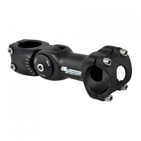 Вынос Longus, SETUP, 31.8/110мм, регулируемый 0-60°, черный