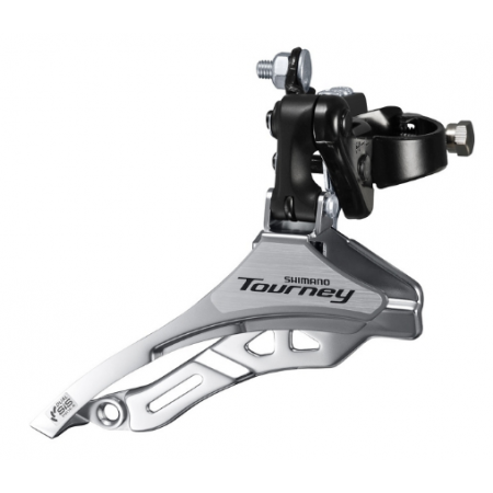 Переключатель передний Shimano Tourney TY300 3x6(7) нижняя тяга (хомут 28.6) 42T